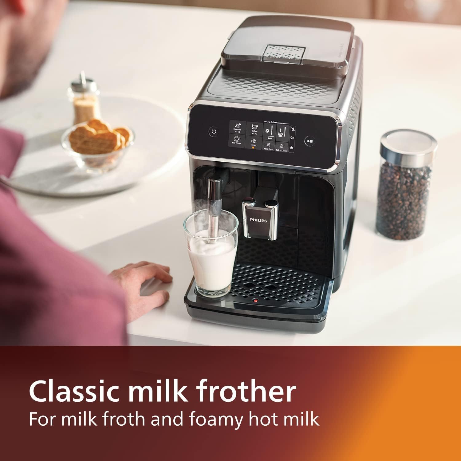 Classic milk frother